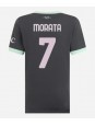 Billige AC Milan Alvaro Morata #7 Tredjedrakt Dame 2024-25 Kortermet